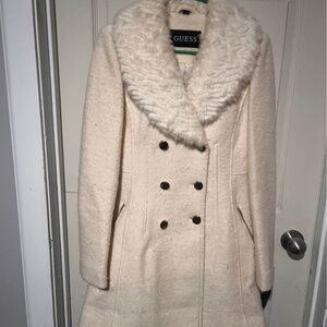 Guess Fur Trim Peticoat